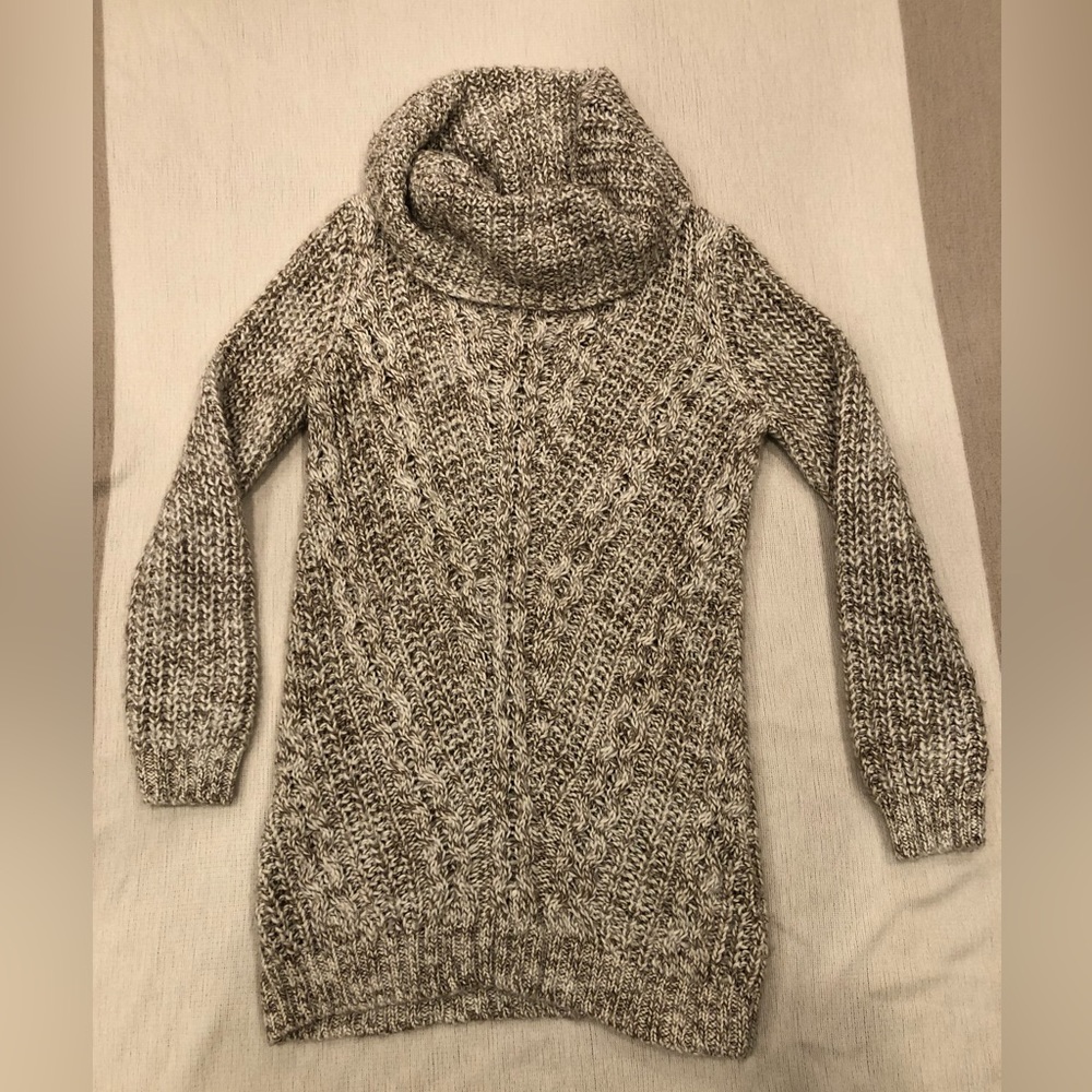 H&M Sweater Dress, Tan, Size S